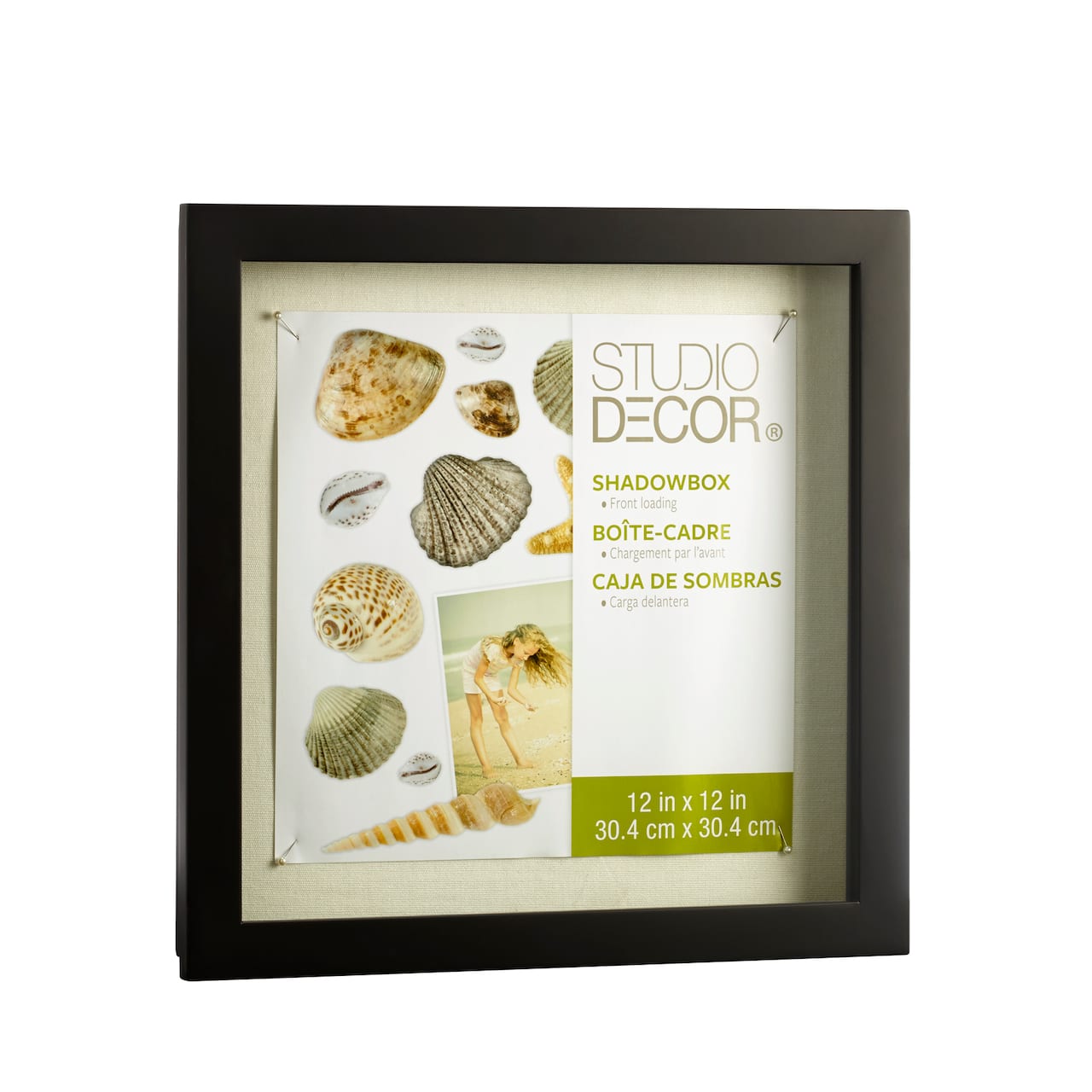 Black Front Opening Shadow Box By Studio D&#xE9;cor&#xAE;